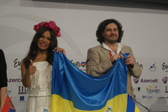 II полуфинал Евровидения 2012. Пресс-конференция. Украина