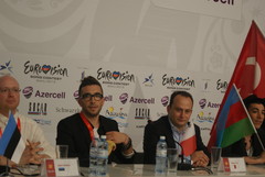 II полуфинал Евровидения 2012. Пресс-конференция