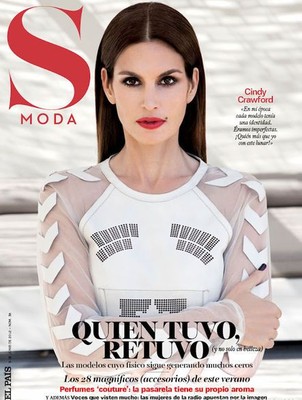 46-летняя Синди Кроуфорд снялась в фотосессии для журнала S Moda