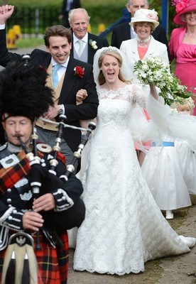 Принц Уильям и герцогиня Кембриджская посетили свадьбу двоюродной сестры принца