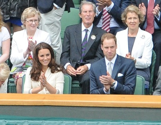 Принц Уильям и Кэтрин посетили Уимблдонский турнир