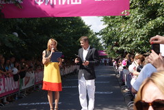 GLAMOURный забег на шпильках 2012. Марика и Руслан Полянский GLAMOURный забег на шпильках 2012. Марика и Руслан Полянский
