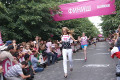 GLAMOURный забег на шпильках 2012 GLAMOURный забег на шпильках 2012