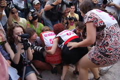 GLAMOURный забег на шпильках 2012 GLAMOURный забег на шпильках 2012