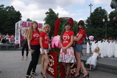 GLAMOURный забег на шпильках 2012 GLAMOURный забег на шпильках 2012
