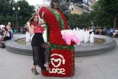 GLAMOURный забег на шпильках 2012 GLAMOURный забег на шпильках 2012