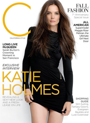 Кэти Холмс снялась для журнала C Magazine незадолго до развода