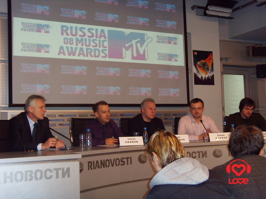 Пресс-конференция MTV RMA