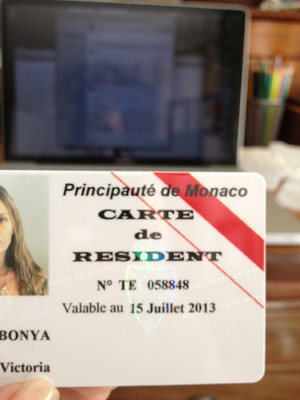 Виктория Боня получила вид на жительство в Монако