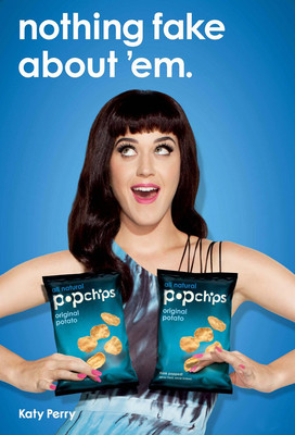 Кэти Перри стала лицом рекламной кампании Popchips