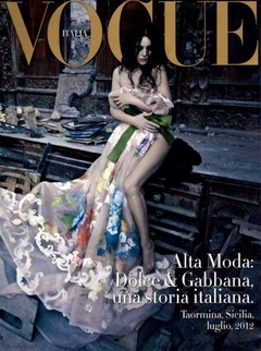 Моника Белуччи для итальянского Vogue Моника Белуччи для итальянского Vogue