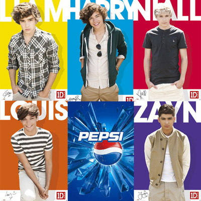 One Direction в рекламе Pepsi