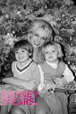 Рождественская открытка от Бритни Спирс