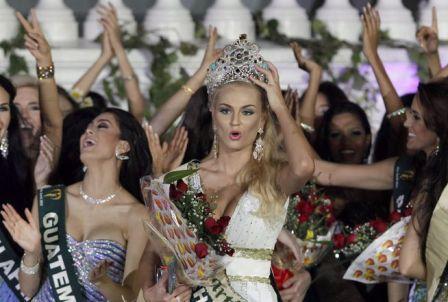 Красавица из Чехии завоевала титул Мисс Земля-2012