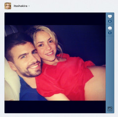Шакира показала первый снимок сына