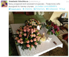 Анастасия Волочкова празднует сегодня День рождения Анастасия Волочкова празднует сегодня День рождения