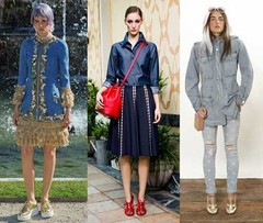 Модная весна 2013, модели одежды из денима – Chanel, Moschino, Marc by Marc Jacobs Модная весна 2013, модели одежды из денима – Chanel, Moschino, Marc by Marc Jacobs