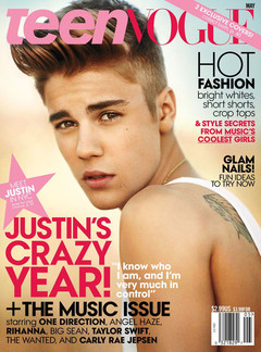 Джастин Бибер в журнале Teen Vogue